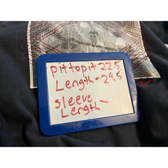 Adidas Muhammad Ali Black Mens Large T-Shirt in good condition. - Picture 6 of 6